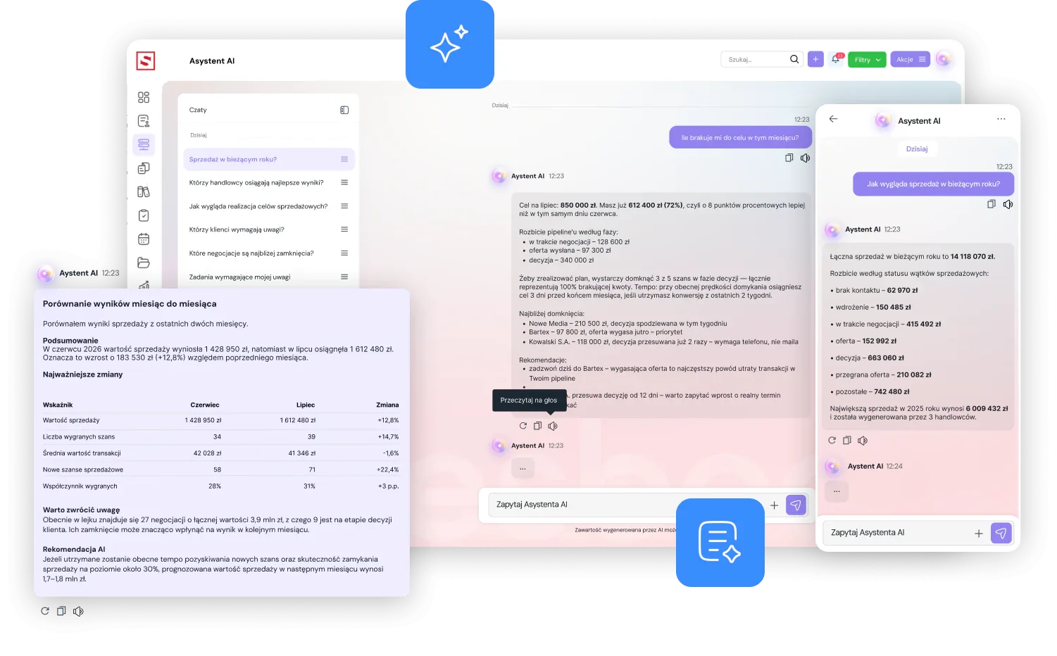 AI Assistant in Salesbook