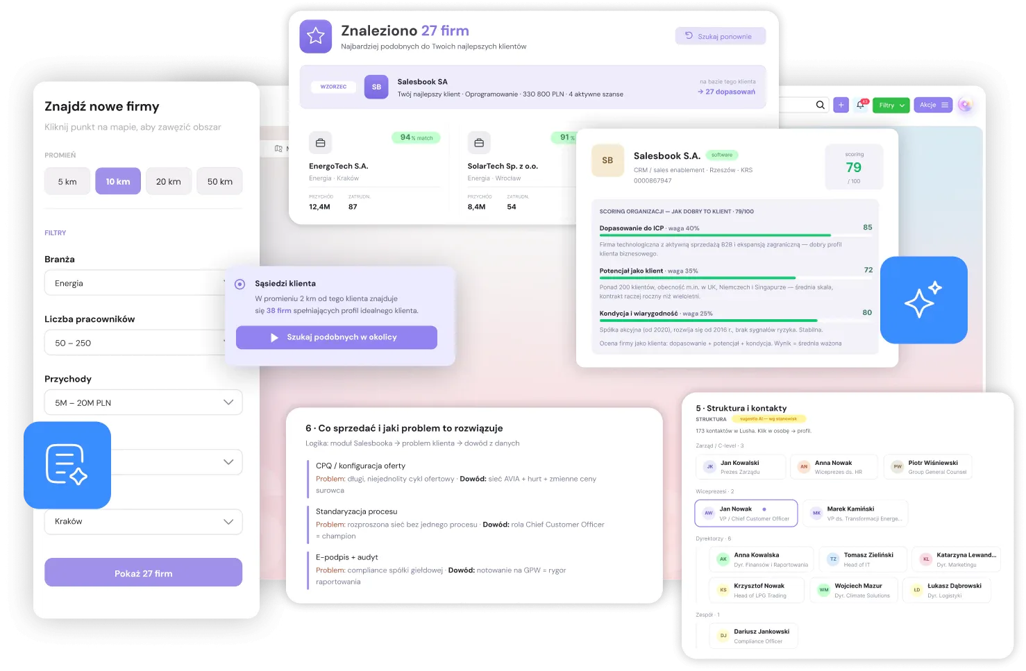 Discovery AI in Salesbook