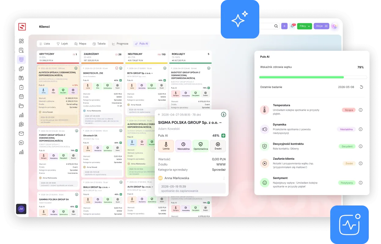 Pulse AI in Salesbook