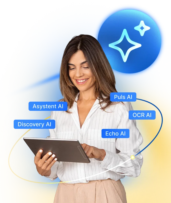 Salesbook AI working with your team