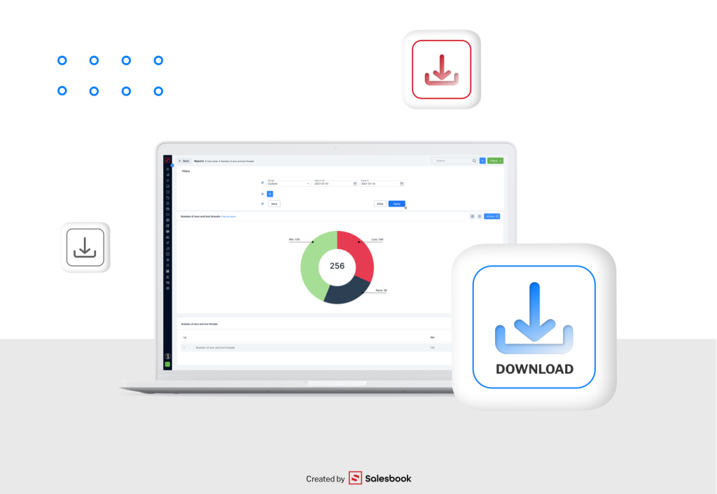 You can copy the sales plan template