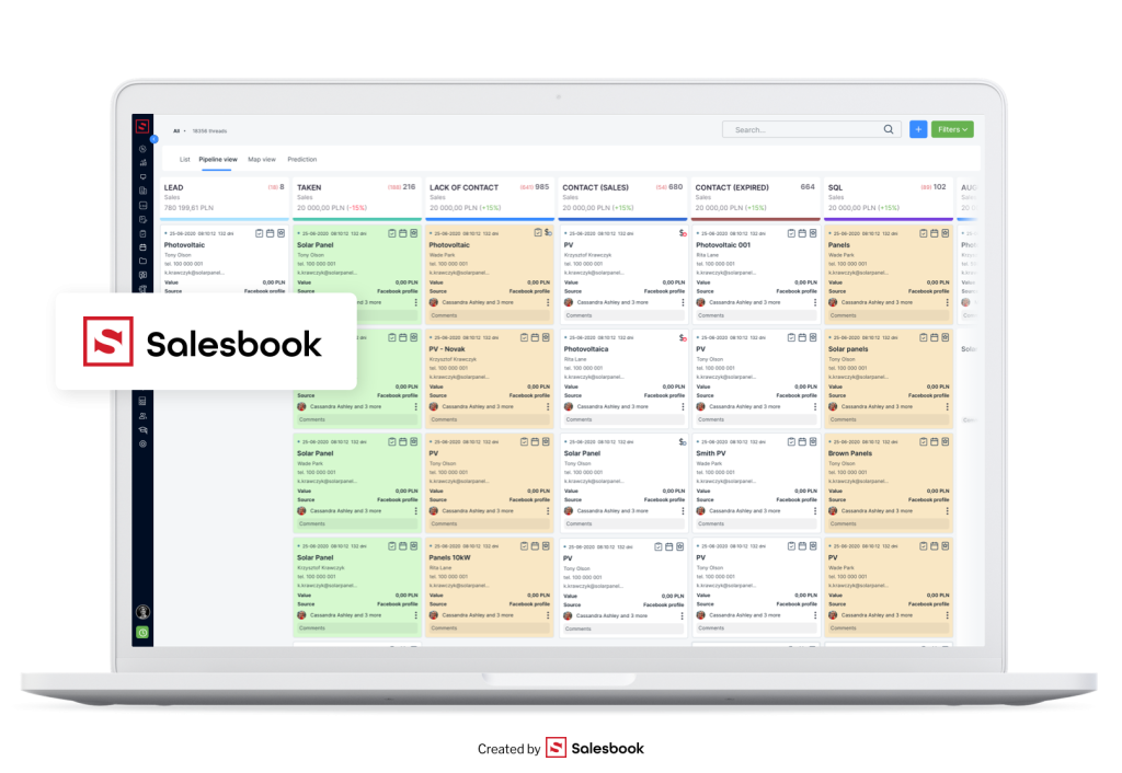 Salesbook provides a flexible CRM 
