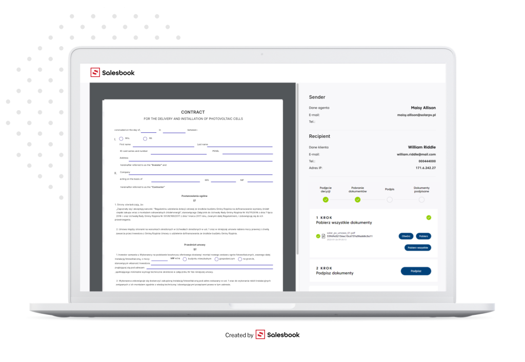 Choose a CRM system that simplifies contract generation