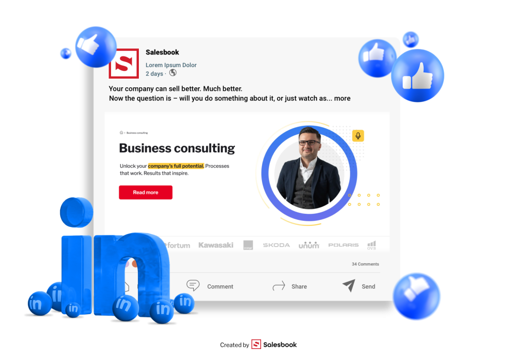 Social selling