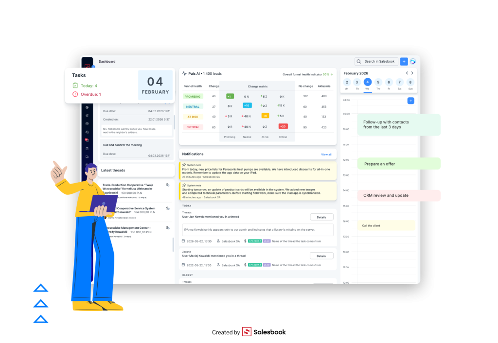 Salesbook’s Puls AI helps analyze interactions