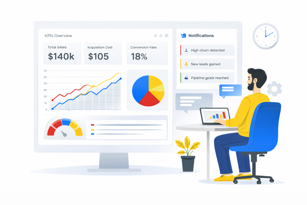 Raportowanie KPI działa 