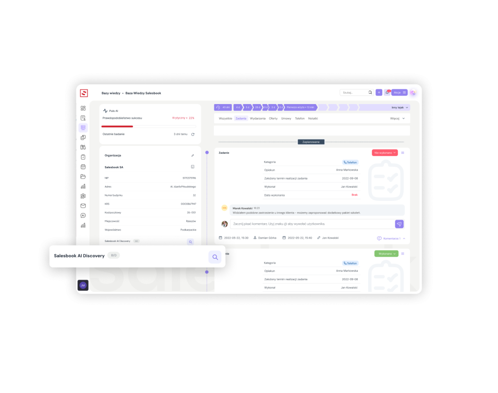 Discovery AI w Salesbooku