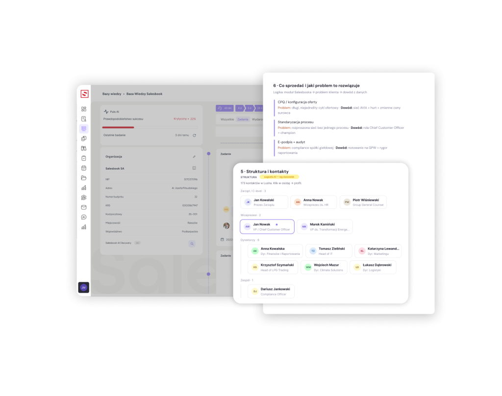 Discovery AI w Salesbooku
