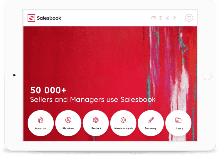 Salesbook download on iPada