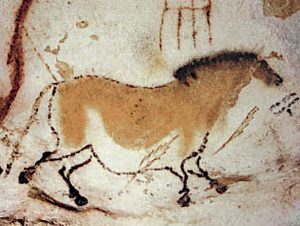 The horse from the Lascaux cave 