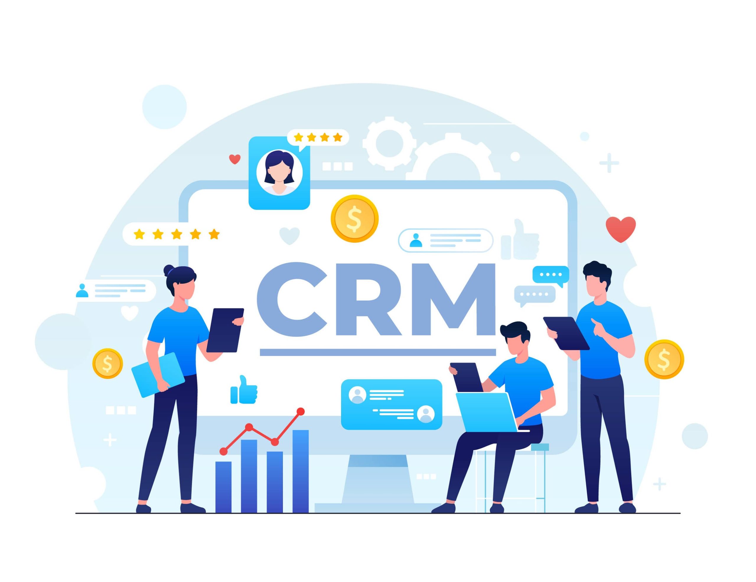 CRM as a virtual sales assistant