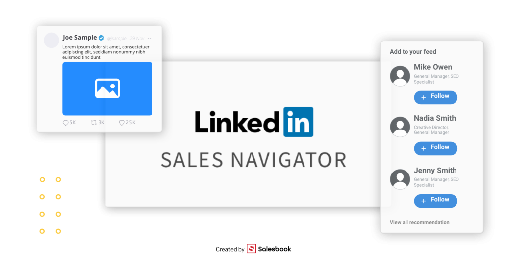 Fot. 20. Linkedin Sales Navigator to doskonałe narzędzie do networkingu i działań typu cold outreach.